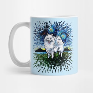 American Eskimo Night Mug